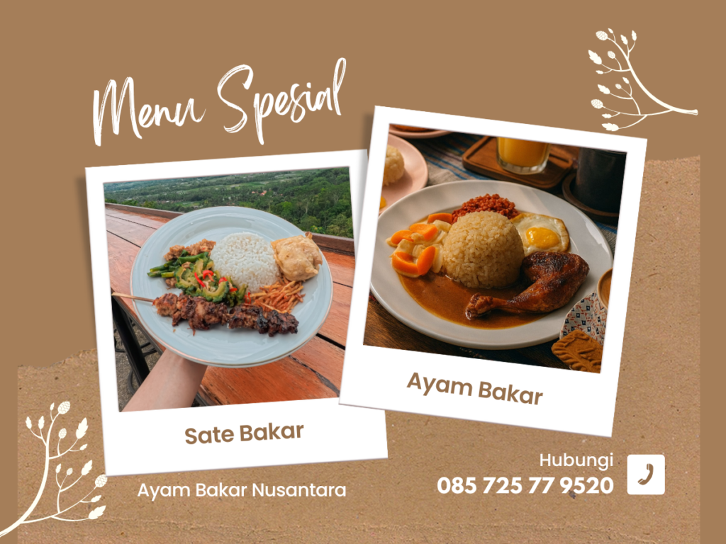 Menu Spesial Kedai Bukit Rhema